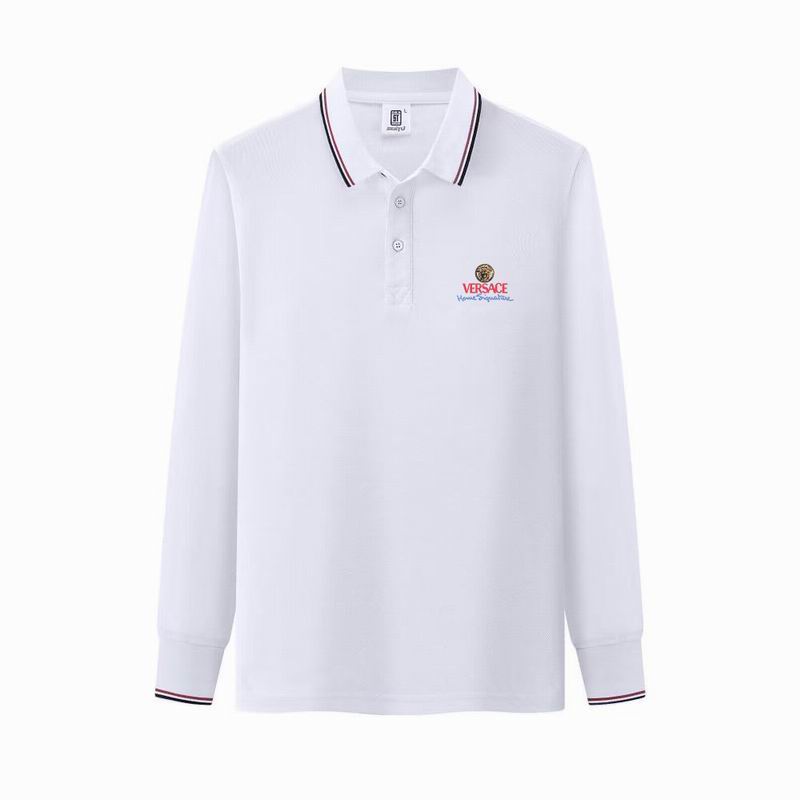 Versace long-sleeve POLO shirts-V1902P
